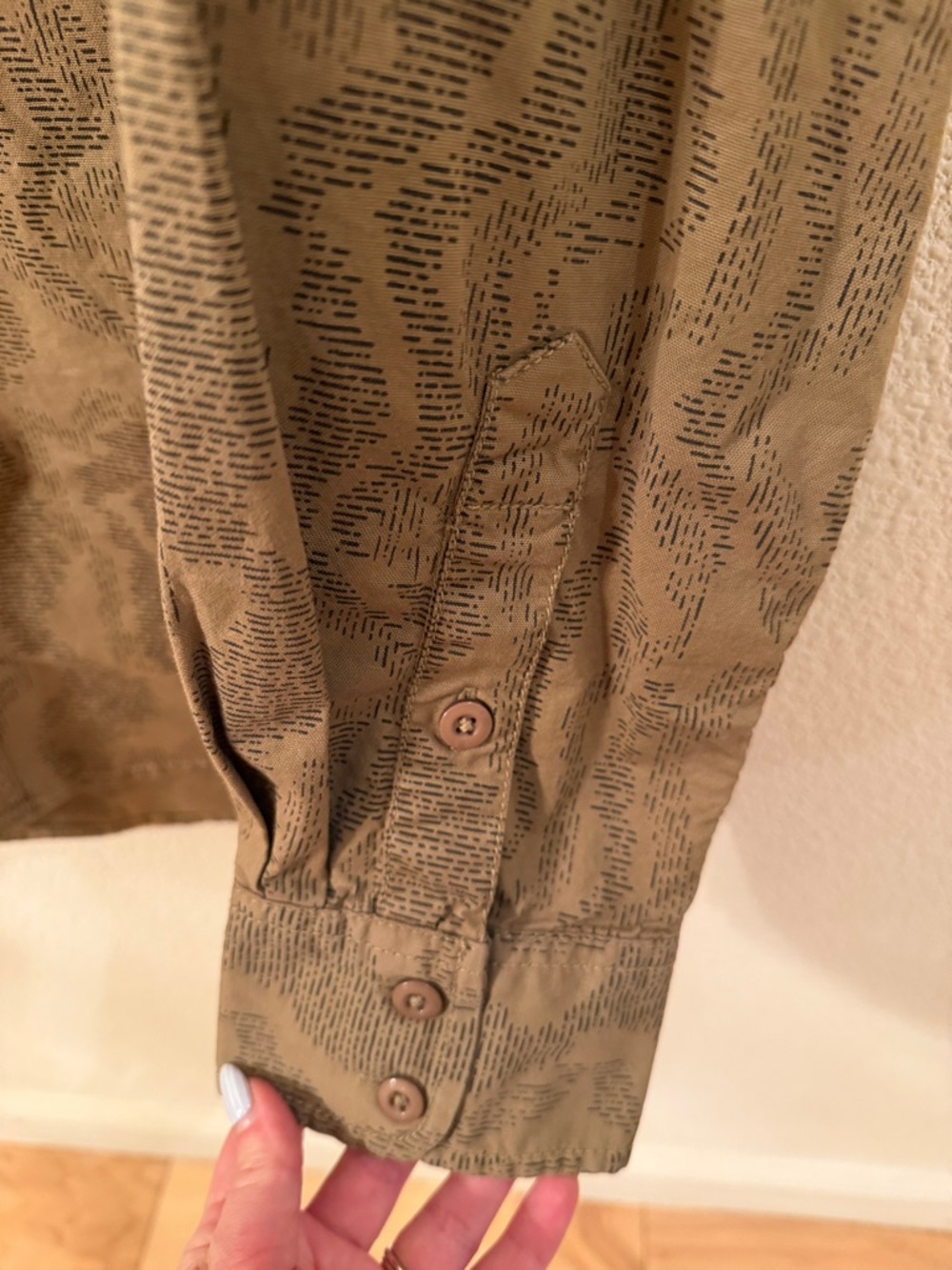 Topo Designs Men's Dirt Desert Shirt, Elmwood River Bed - Picture 4 of 7